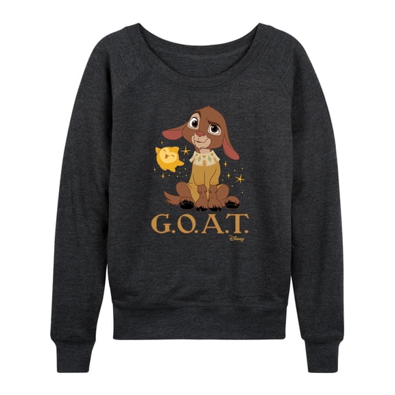 Disney Wish - Valentino The GOAT - Women's Lightweight French Terry Long Sleeve Shirt