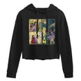 thumbnail image 1 of Disney Wish - Wish Hope Dream Grid - Juniors Cropped Pullover Hoodie, 1 of 5