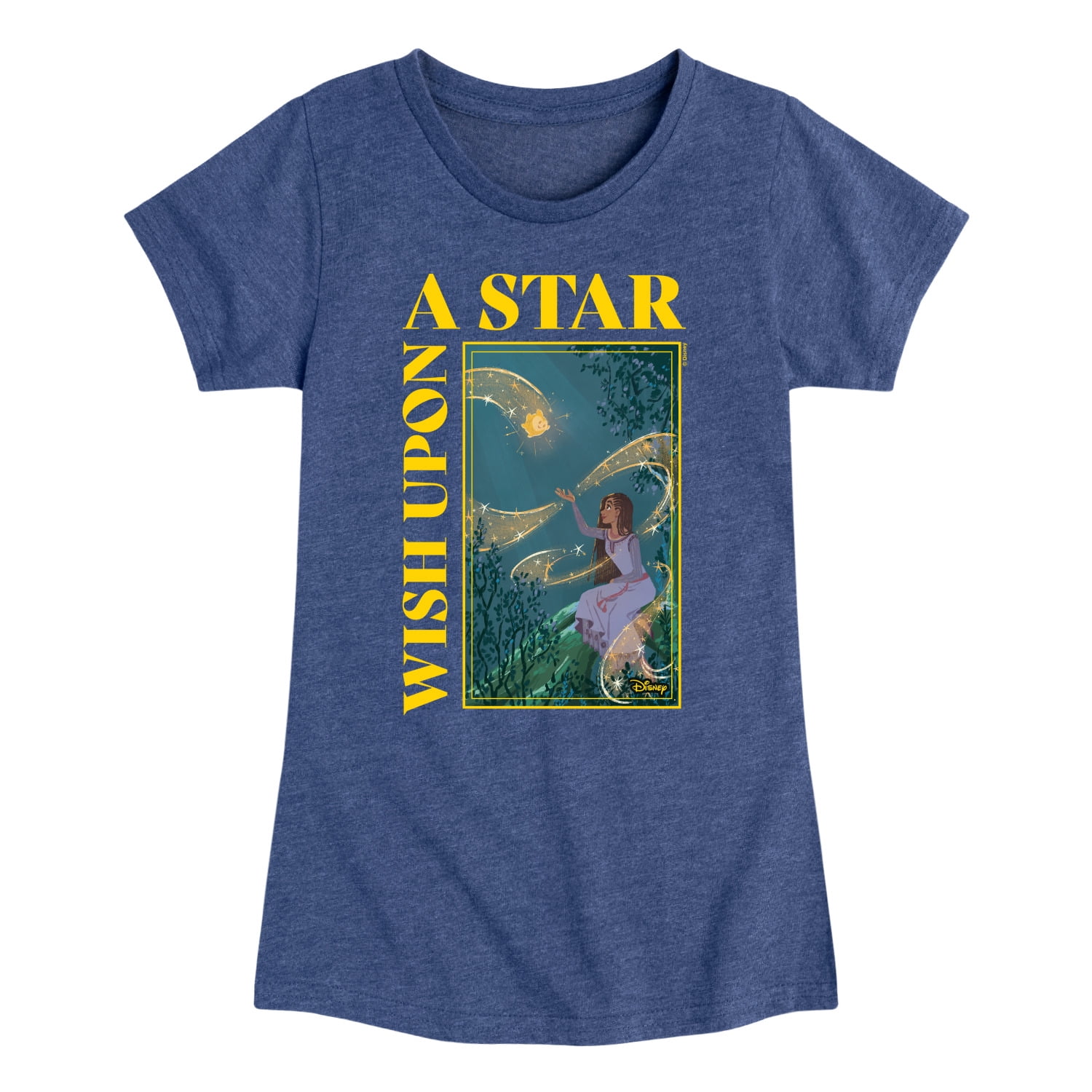 Disney Wish - Wish Upon A Star - Toddler & Youth Girls Short Sleeve ...