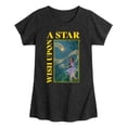 thumbnail image 1 of Disney Wish - Wish Upon A Star - Toddler & Youth Girls Short Sleeve Graphic T-Shirt, 1 of 5
