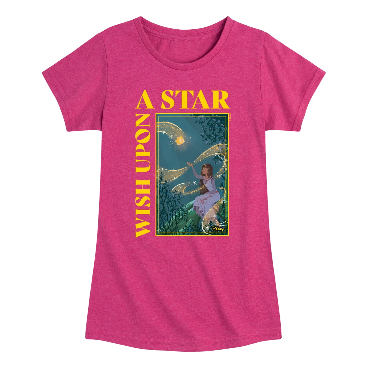 Disney Wish - Wish Upon A Star - Toddler & Youth Girls Short Sleeve ...