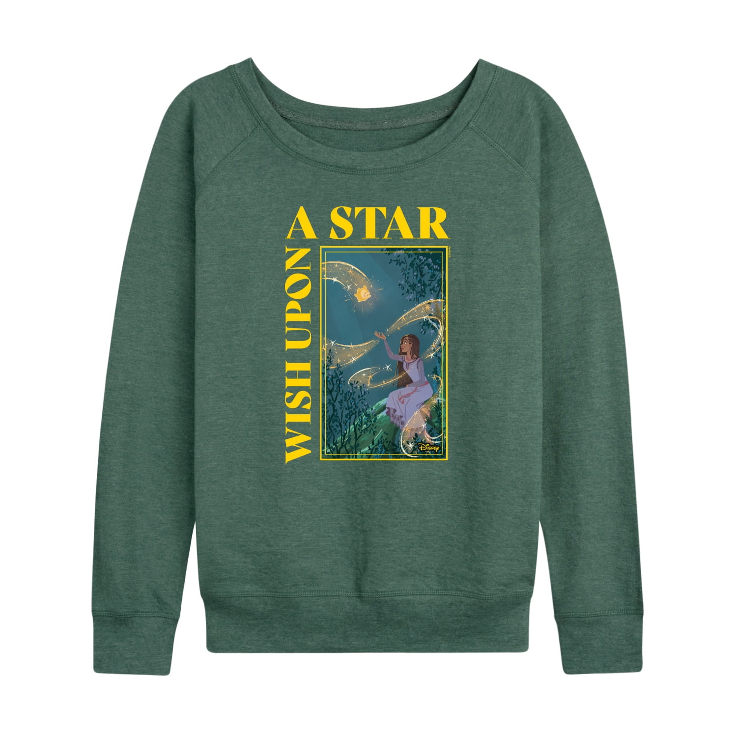 Disney Wish - Wish Upon A Star - Women's Lightweight French Terry Long ...