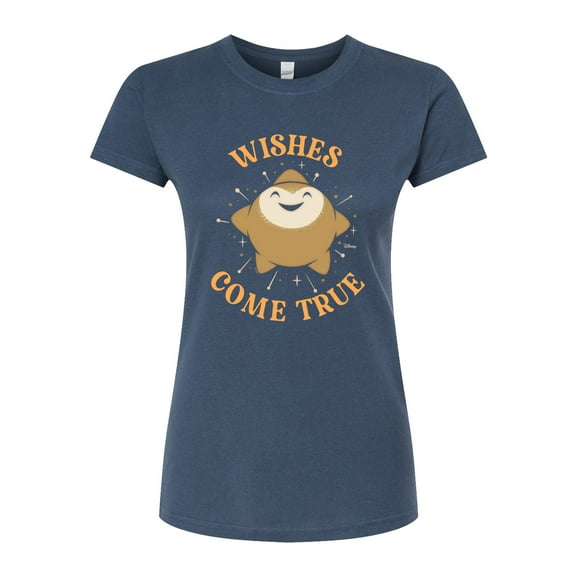 Disney Wish - Wishes Come True - Juniors Fitted Graphic T-Shirt