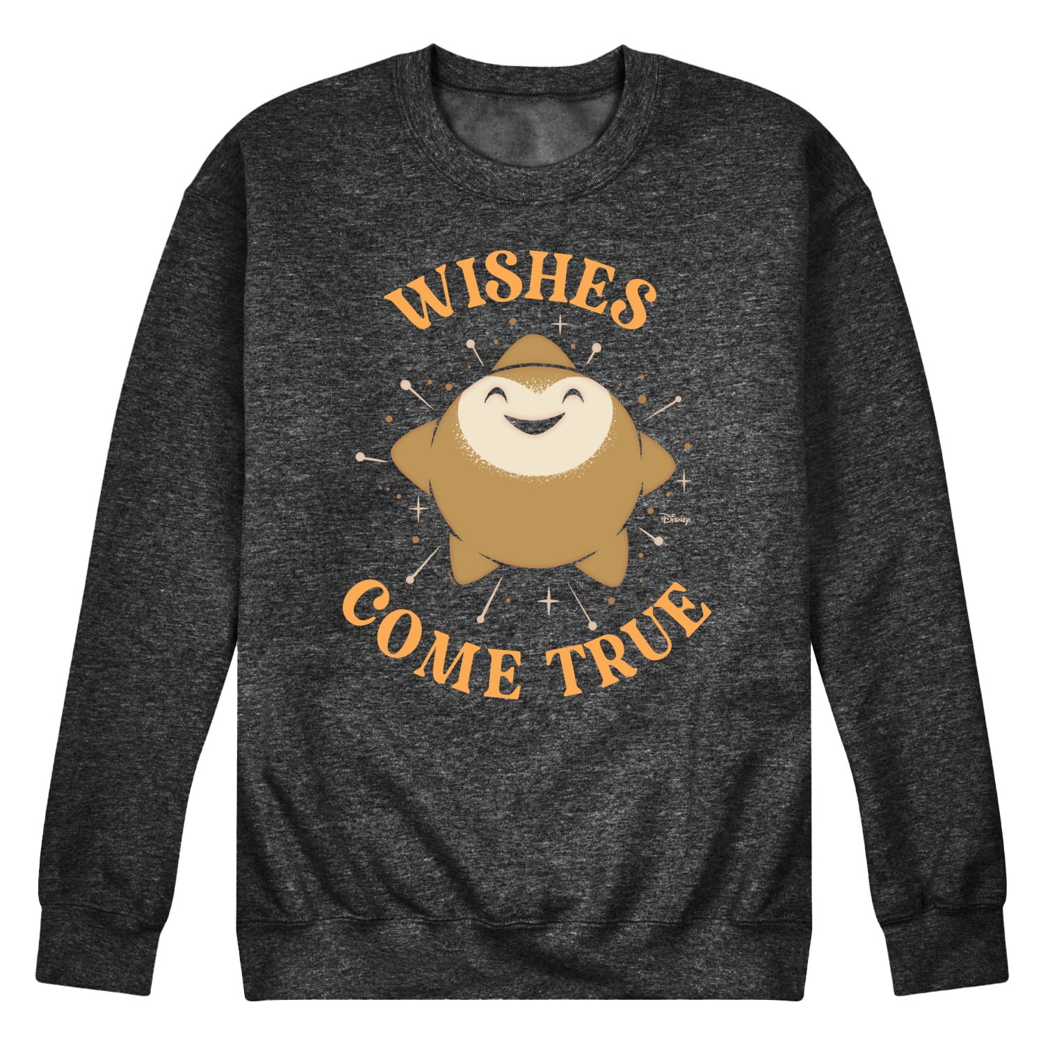 Disney Wish - Wishes Come True - Men's Crew Neck Fleece Pullover ...