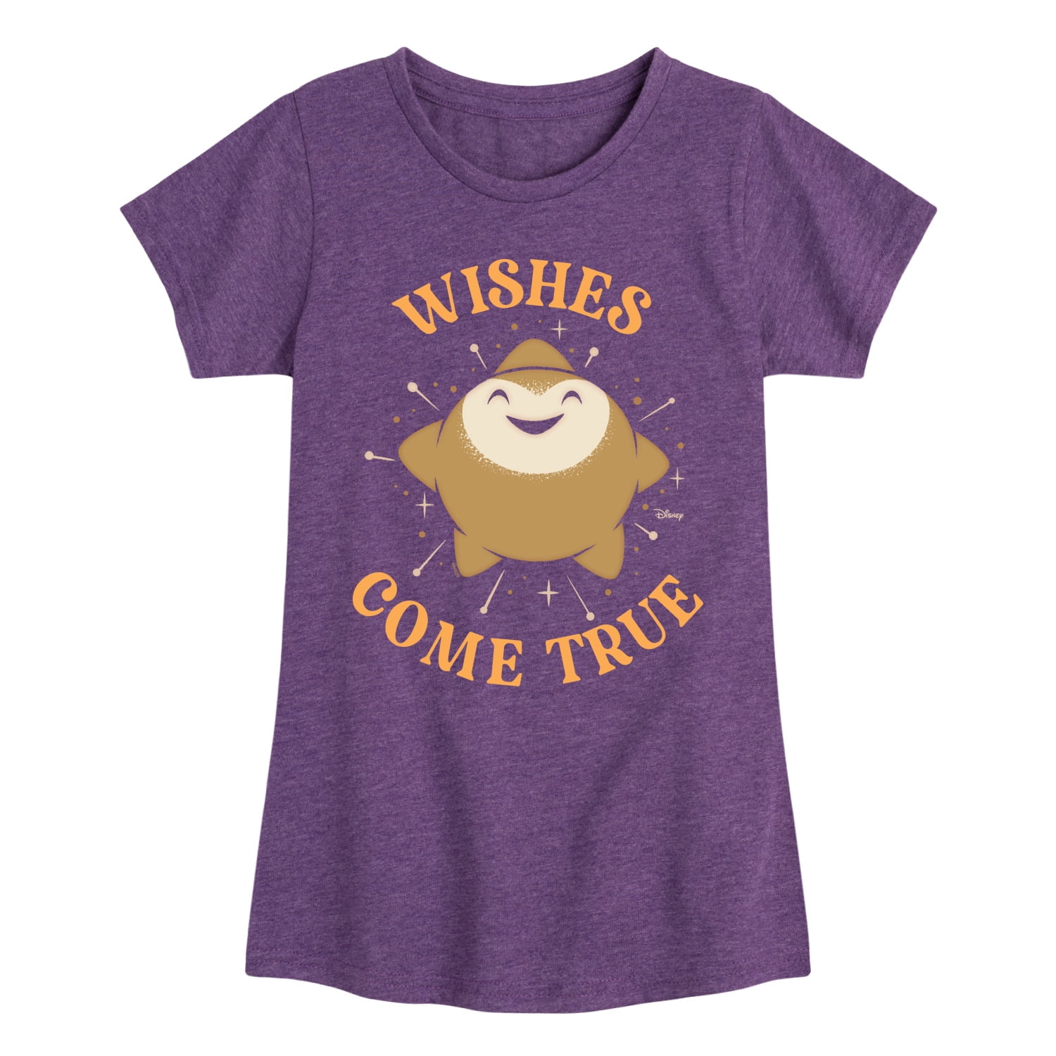 Disney Wish - Wishes Come True - Toddler & Youth Girls Short Sleeve ...