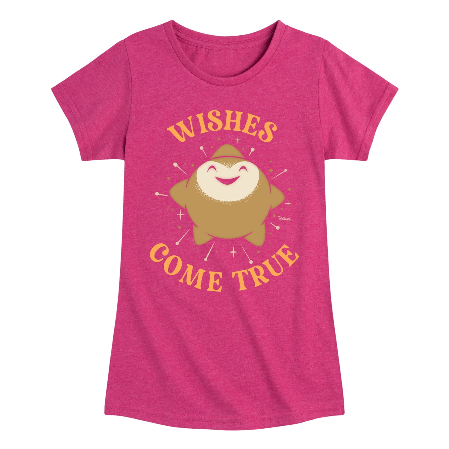 Disney Wish - Wishes Come True - Toddler & Youth Girls Short Sleeve ...