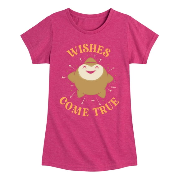 Disney Wish - Wishes Come True - Toddler & Youth Girls Short Sleeve Graphic T-Shirt