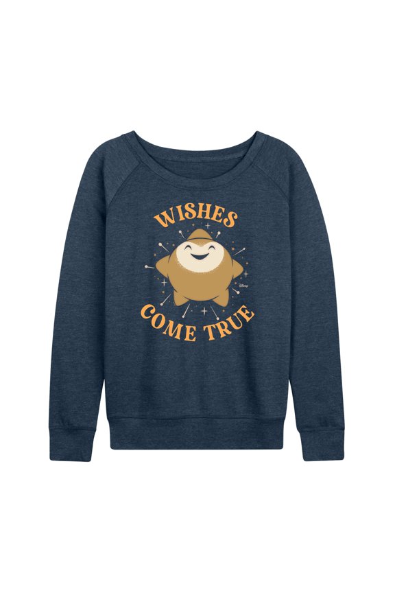 Wish - Wishes Come True - Women's Lightweight French Terry Long Sleeve Shirt