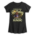 thumbnail image 1 of Disney - Wish - Wishing Birthday - Toddler and Youth Girls Fitted Short Sleeve T-Shirt, 1 of 5