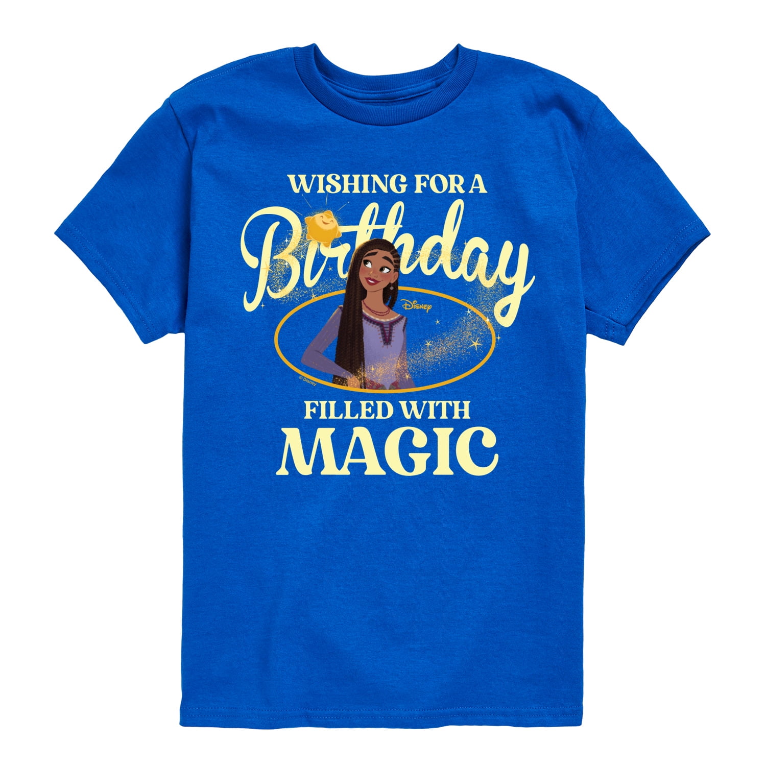 Disney - Wish - Wishing Birthday - Youth And Toddler Short Sleeve T ...