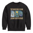 thumbnail image 1 of Disney Wish - Wishing For Adventure Grid - Toddler & Youth Crewneck Fleece Sweatshirt, 1 of 5