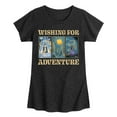 thumbnail image 1 of Disney Wish - Wishing For Adventure Grid - Toddler & Youth Girls Short Sleeve Graphic T-Shirt, 1 of 5
