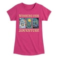 thumbnail image 1 of Disney Wish - Wishing For Adventure Grid - Toddler & Youth Girls Short Sleeve Graphic T-Shirt, 1 of 5
