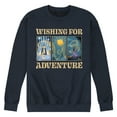 thumbnail image 1 of Disney Wish - Wishing For Adventure - Men's Crew Neck Fleece Pullover, 1 of 5