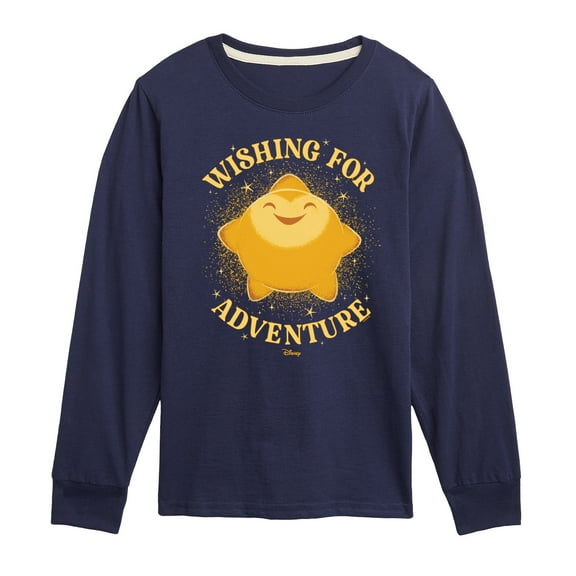Disney Wish - Wishing For Adventure - Toddler & Youth Long Sleeve Graphic T-Shirt