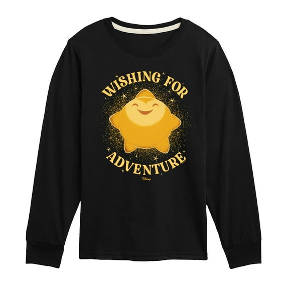 Disney Wish - Wishing For Adventure - Toddler & Youth Long Sleeve Graphic T-Shirt