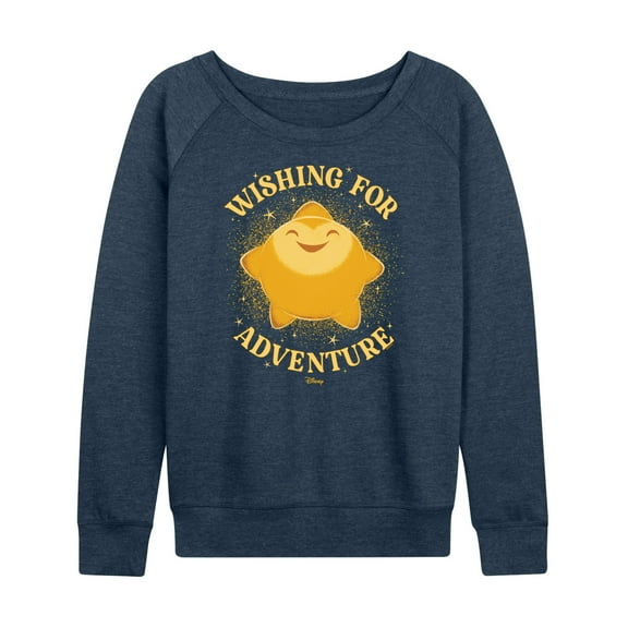 Disney Wish - Wishing For Adventure - Women's Lightweight French Terry Long Sleeve Shirt