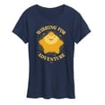 thumbnail image 1 of Disney Wish - Wishing For Adventure - Women's Short Sleeve Graphic T-Shirt, 1 of 5