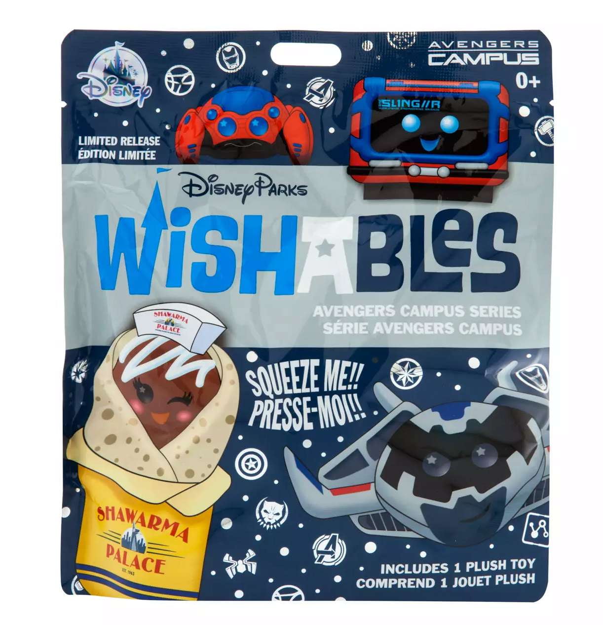 Disney Wishables Avengers Campus Series Micro Plush Mystery Pack
