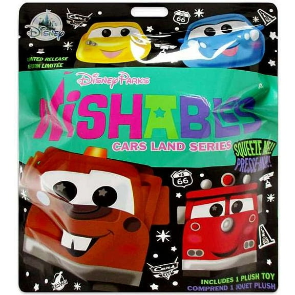 Disney Wishables Cars Land Series Micro Plush Mystery Pack (1 RANDOM Figure)