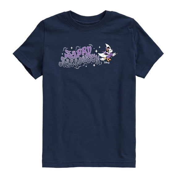Disney - Witch Minnie Happy Halloween - Toddler Boys Short Sleeve Graphic T-Shirt