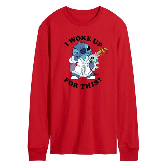 Disney - Woke Up - Men's Long Sleeve Graphic T-Shirt
