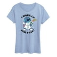 thumbnail image 1 of Disney - Woke Up - Women's Short Sleeve Graphic T-Shirt, 1 of 3