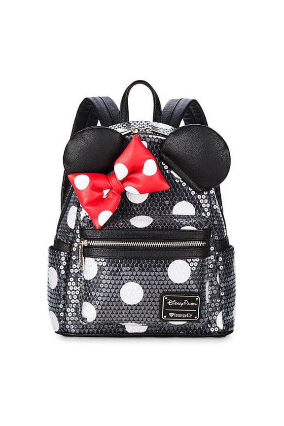 Minnie Mouse Sequined Mini Backpack by Loungefly New with Tags