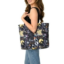 Disney Women's Jack Skellington Tote Bag Nightmare Before Christmas