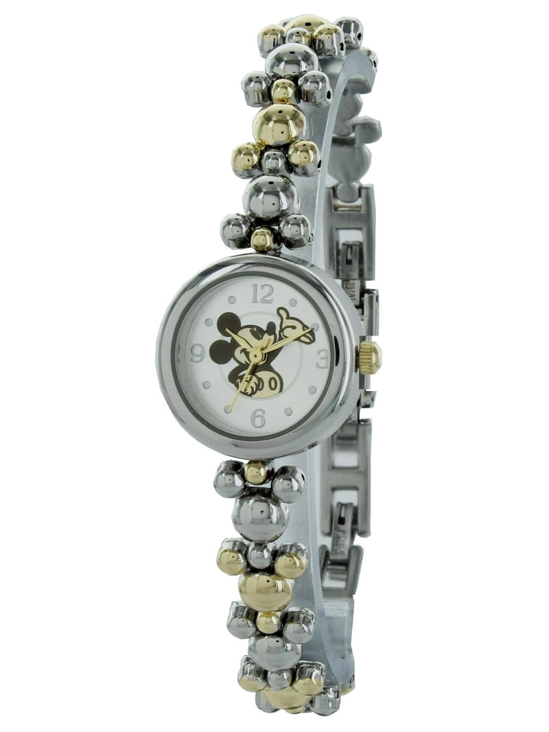 Disney Two-Tone Mickey Mouse Women\'s Watch Two-Tone Lorus V827 0480 R Mickey Mouse Watch for Women  main image 4
