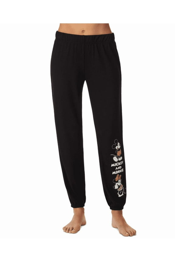 Women's Mickey & Minnie Mouse Pajama Pants, Medium