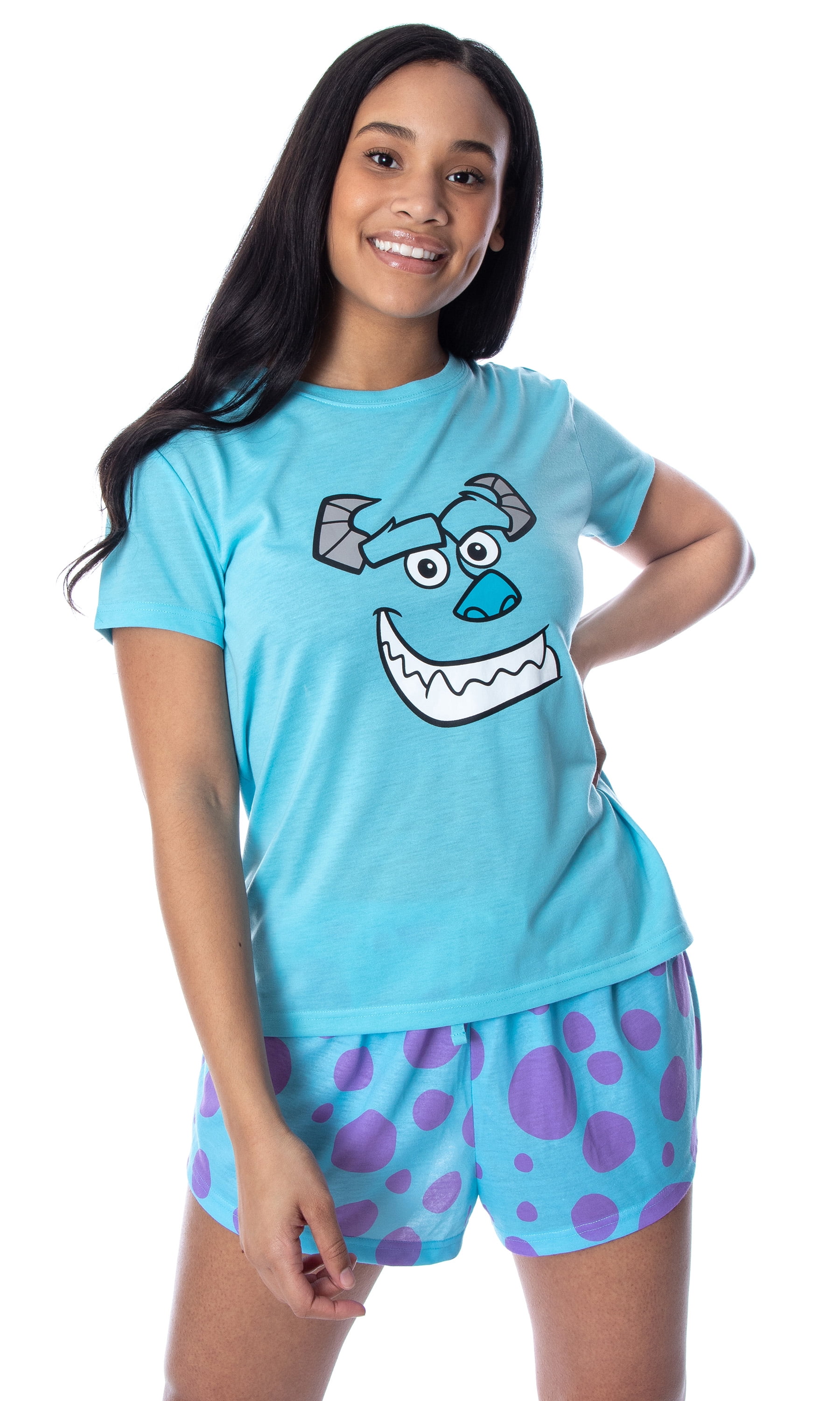 Disney Women s Monsters Inc. Sulley Shirt Top and Sleep Shorts