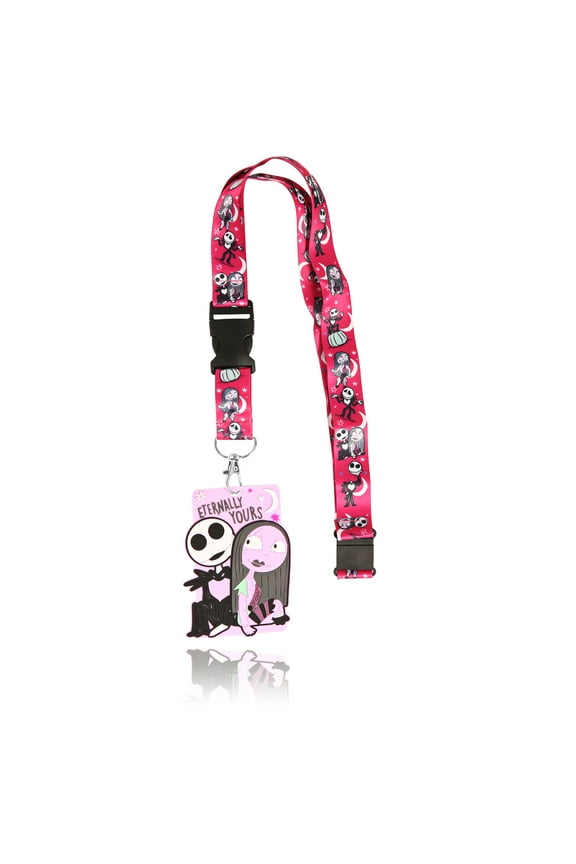 Women's Nightmare Before Christmas "Eternally Yours" Lanyard