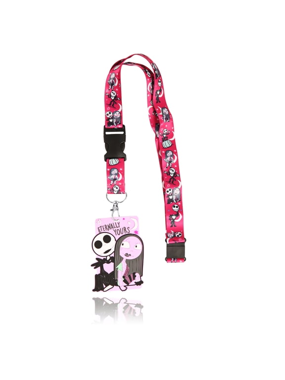 Women's Nightmare Before Christmas "Eternally Yours" Lanyard