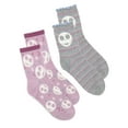 thumbnail image 1 of Disney Women's Nightmare Before Christmas Mid Crew Socks, 2-Pack, 1 of 5