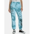 thumbnail image 1 of Disney Women’s Nightmare Before Christmas Tie Dye Graphic Print Joggers, Sizes XXS-XXL, 1 of 6