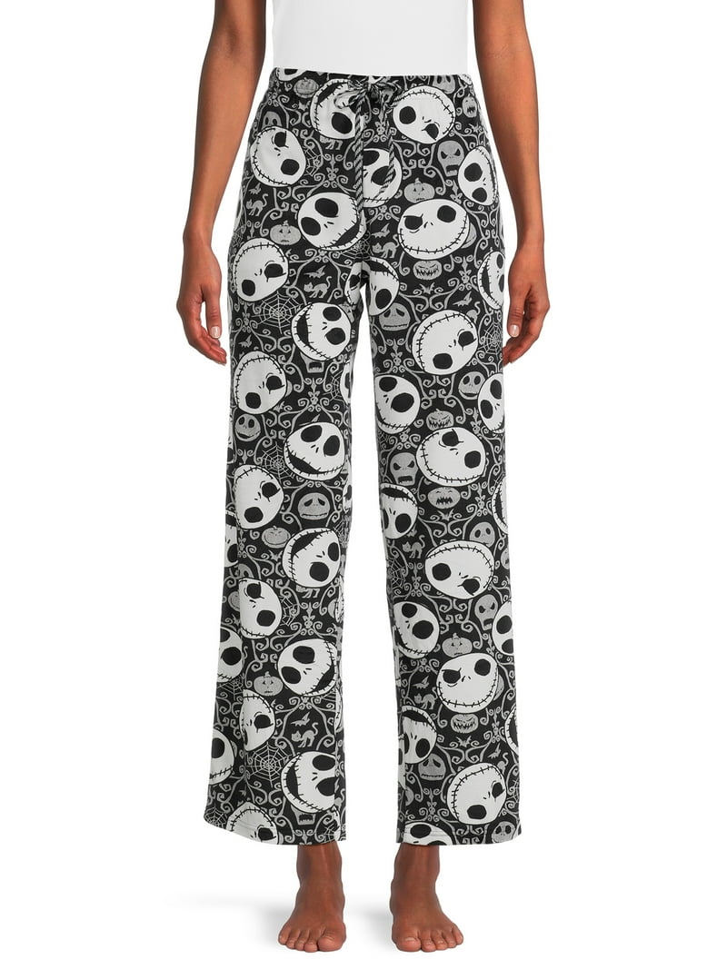 Disney Women's Nightmare Before Christmas Velour Sleep Pants