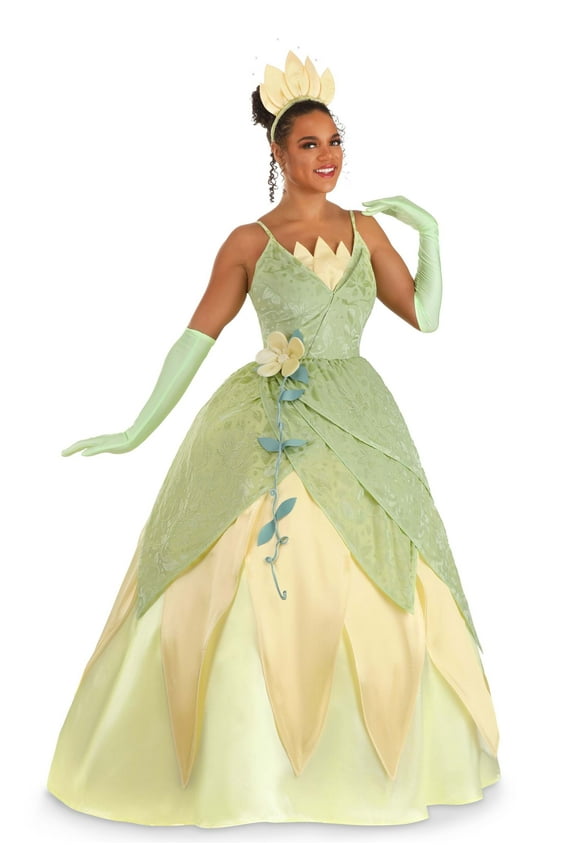 Disney Women's Princess and the Frog Deluxe Tiana Costume