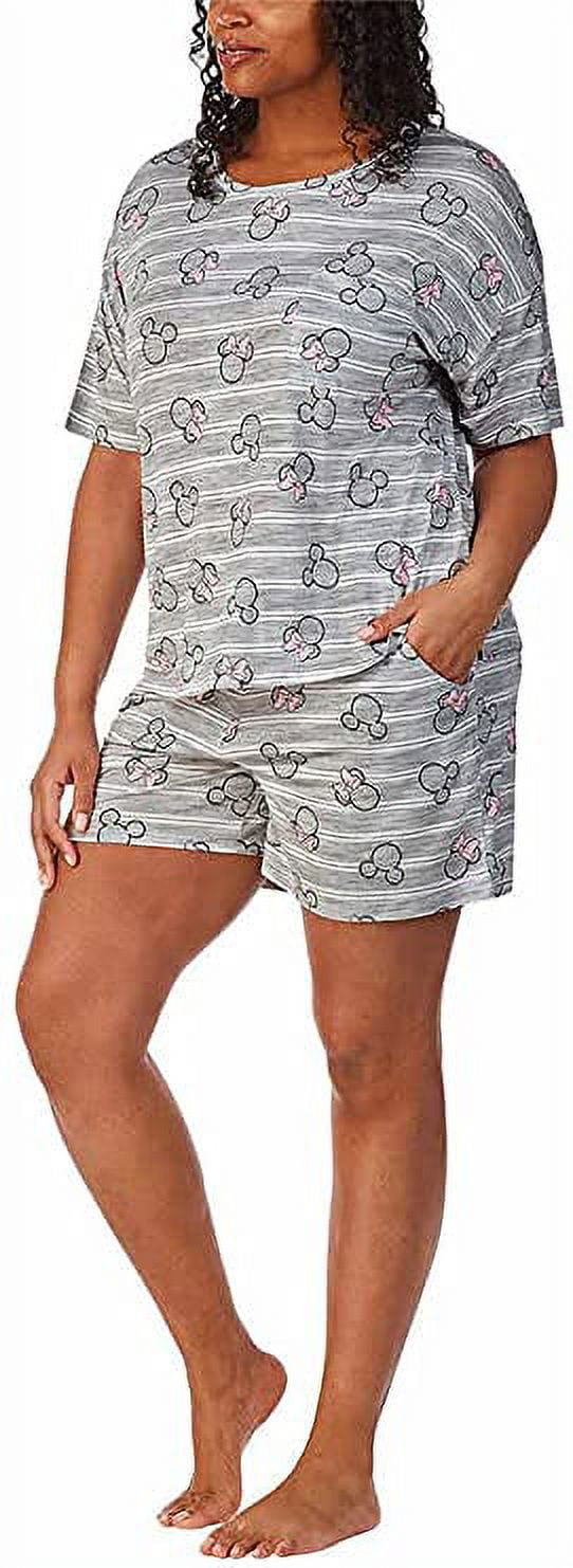 Disney short pajama set with pockets hotsell