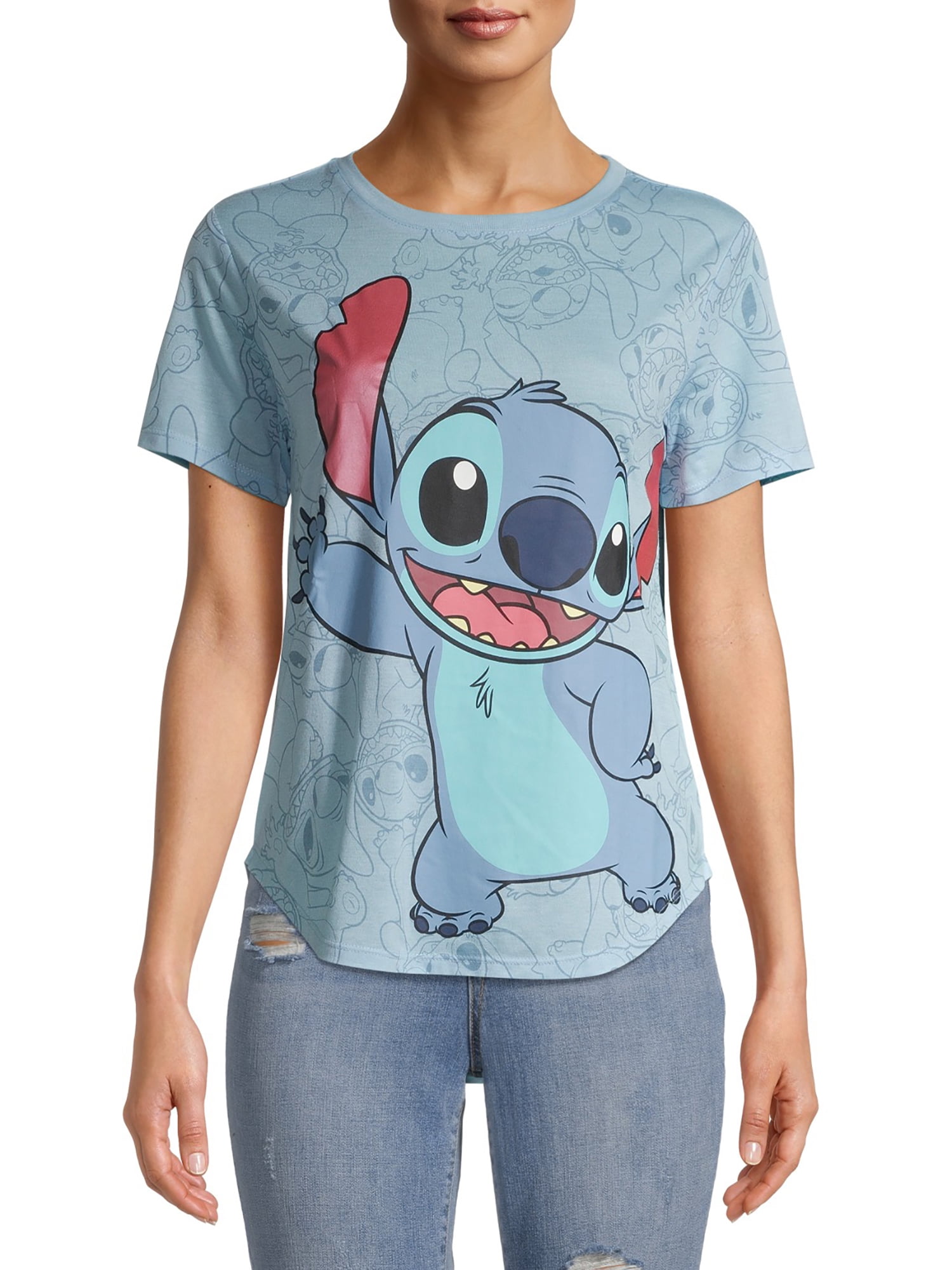 Disney Women's Stitch Graphic T-Shirt