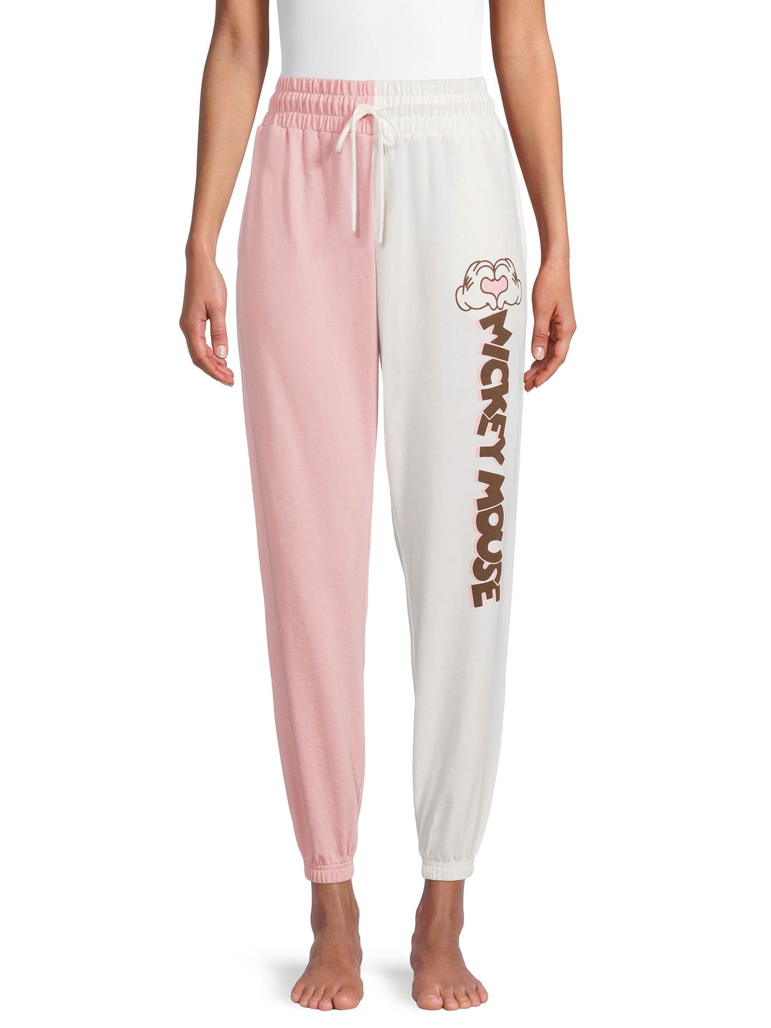 Disney Women's and Women's Plus Mickey Mouse Jogger Pants - image 1 of 5