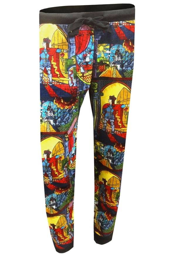 Womens Disney Beauty and the Beast Belle Jogger Loungepant (Small)