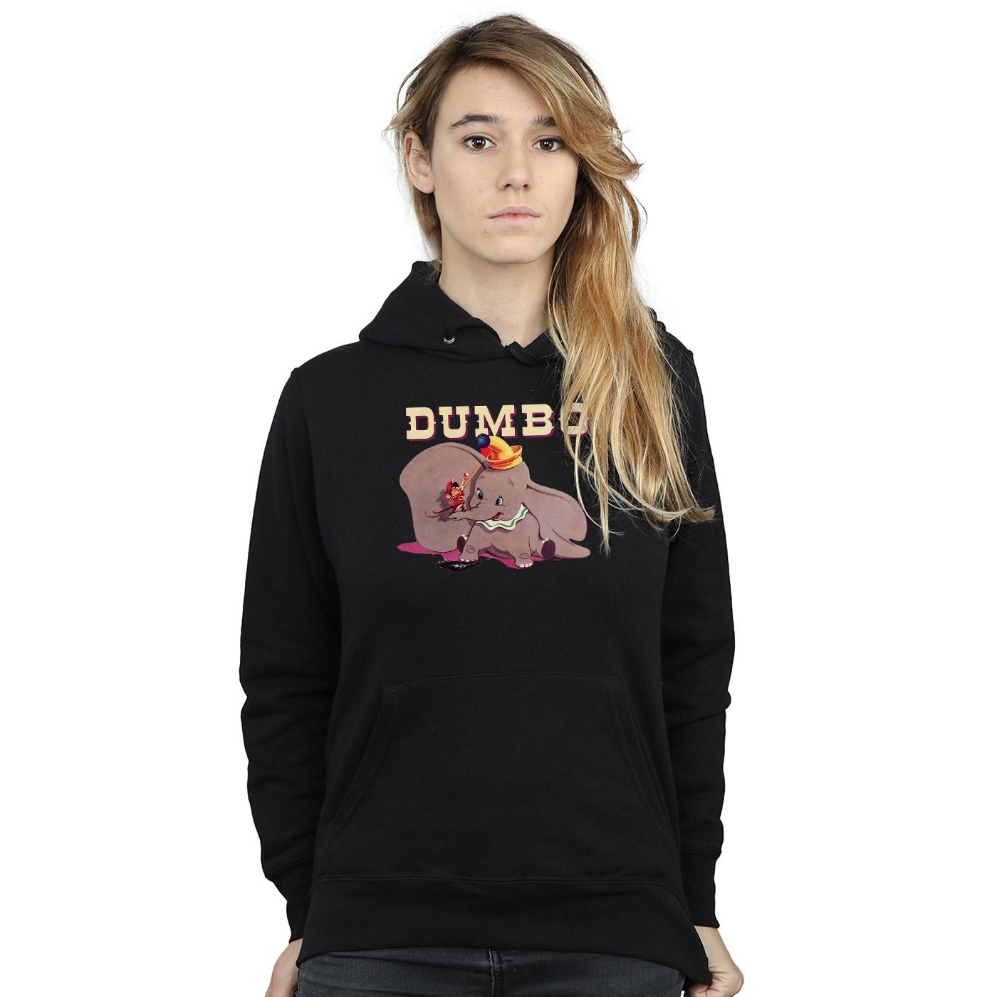 Disney Womens Dumbo Timothy 's Trombone Hoodie