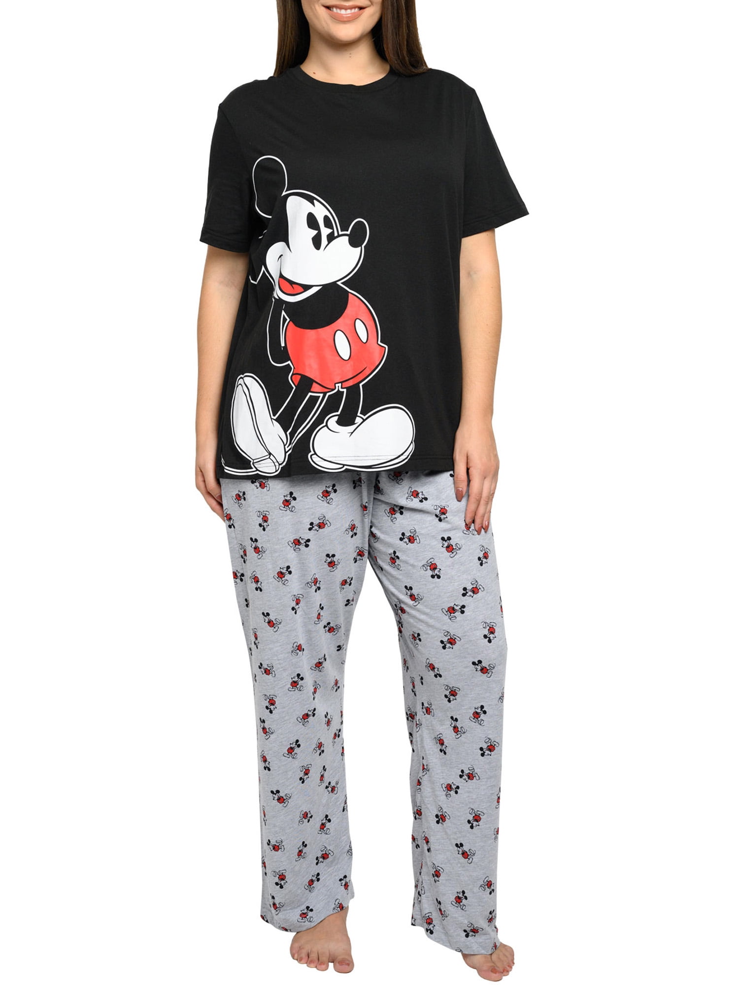 Pijama Mujer Mickey Mouse Disney Blusa + Pantalon 9294