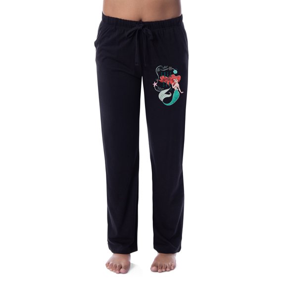 Disney Womens' The Little Mermaid Ariel Princess Movie Sleep Pajama Pants