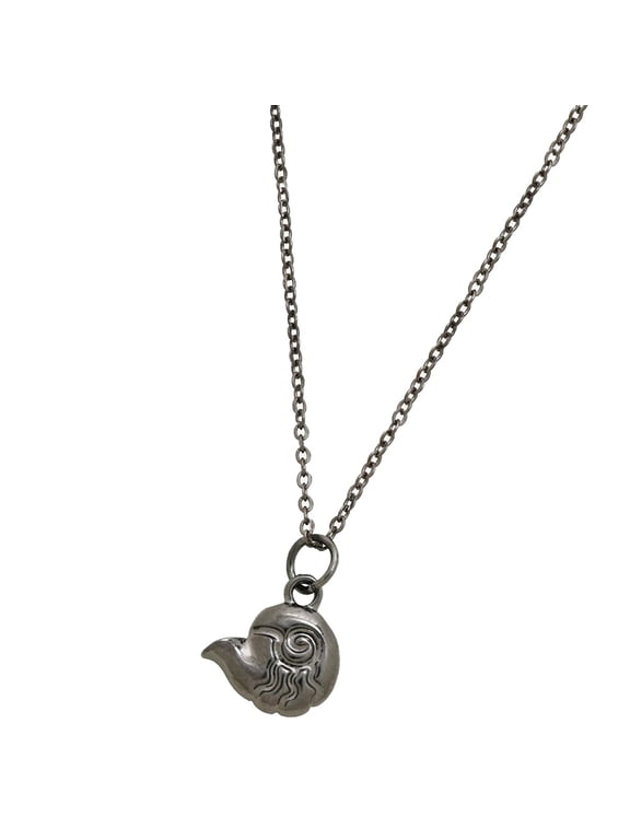Disney Womens' Villains Ursula The Little Mermaid Shell Costume Chain Necklace