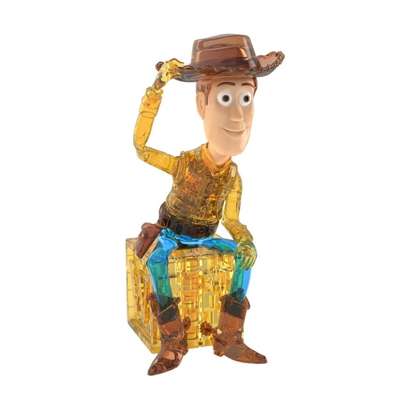 BePuzzled 3D Crystal Puzzle - Pixar Toy Story Woody: 35 Pcs