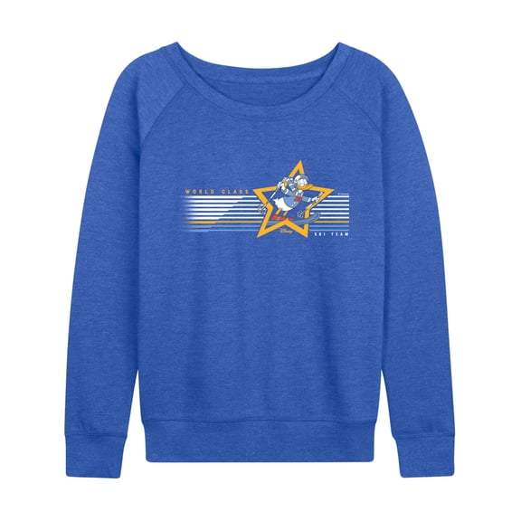 Disney - World Class Ski - Women's French Terry Long Sleeve Pullover