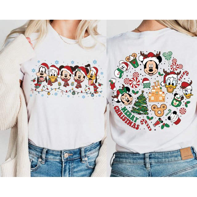 Disney World Merry Christmas Sweater, Disney Family Matching Christmas