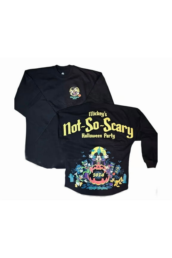 Disney World Mickey's Not So Scary Halloween Party 2024 Spirit Jersey Shirt Size: XL